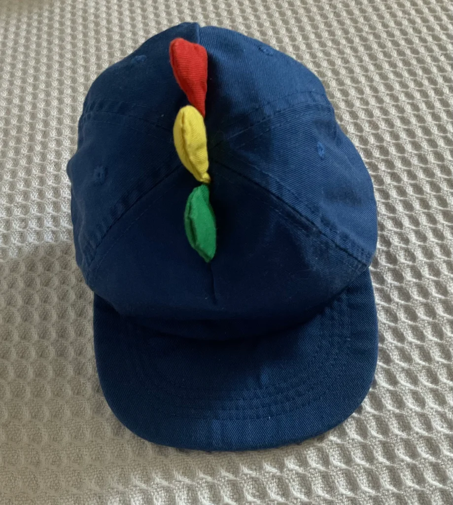 Baby Dinosaur Cap Royal Blue Size 12/18 months - 45 cm – photo 3